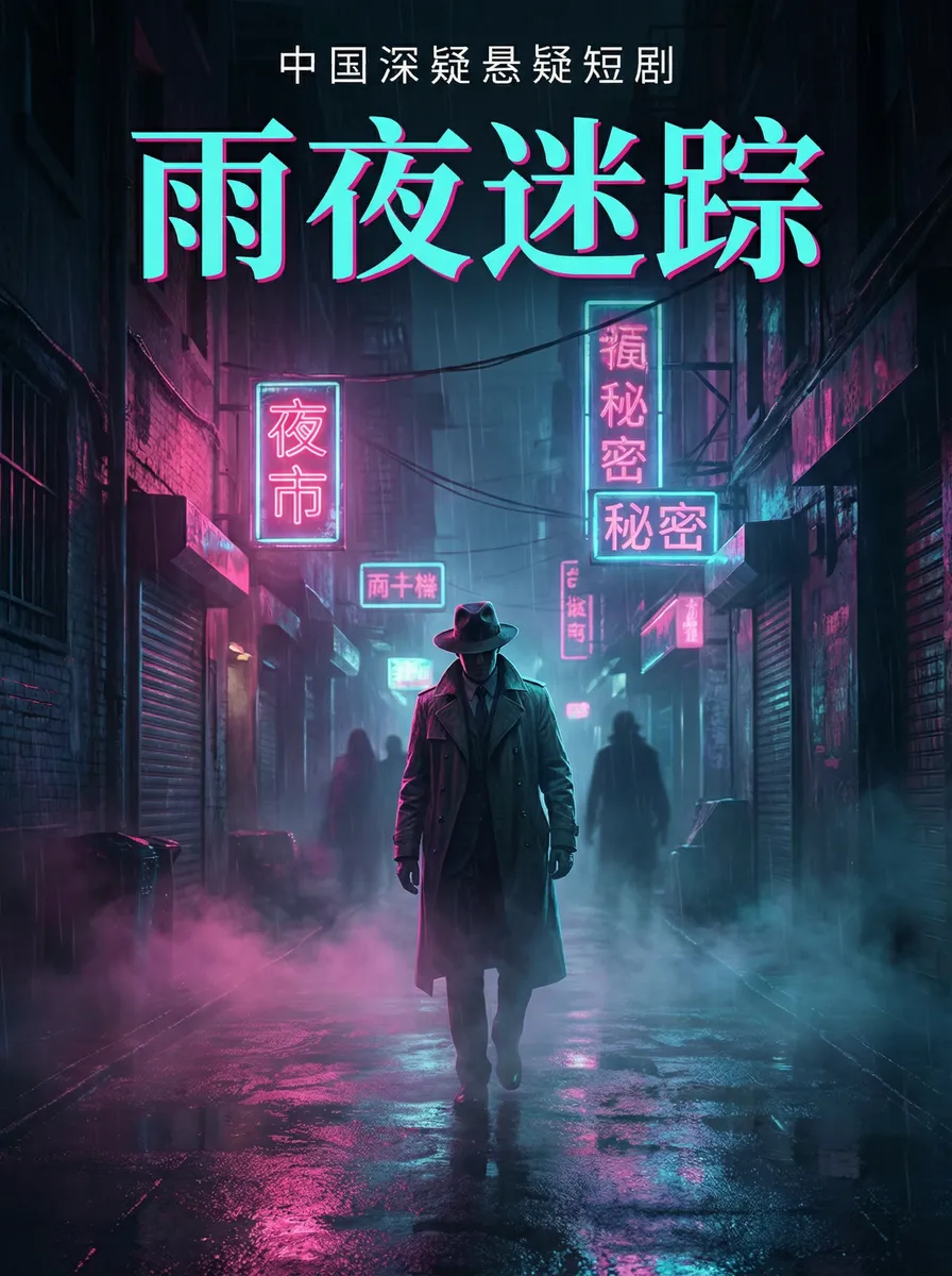 色色色好看 悬疑追踪短剧 - 雨夜迷踪海报
